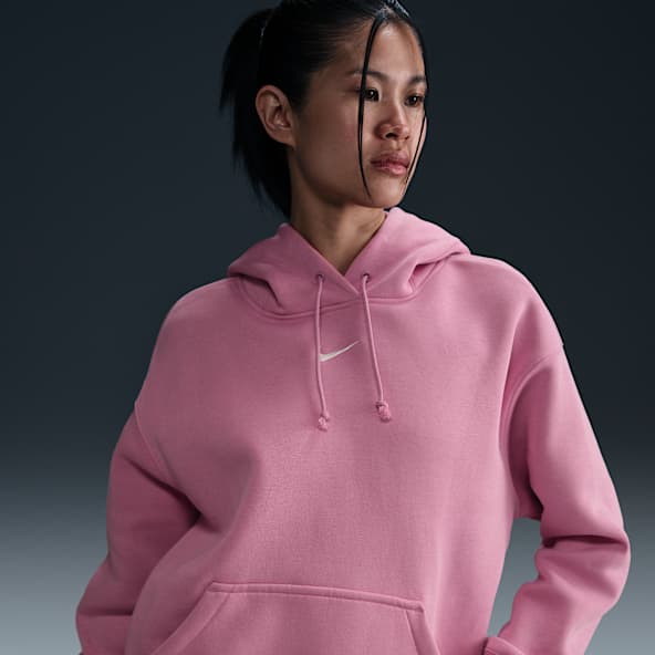 Hyper pink hoodies clearance